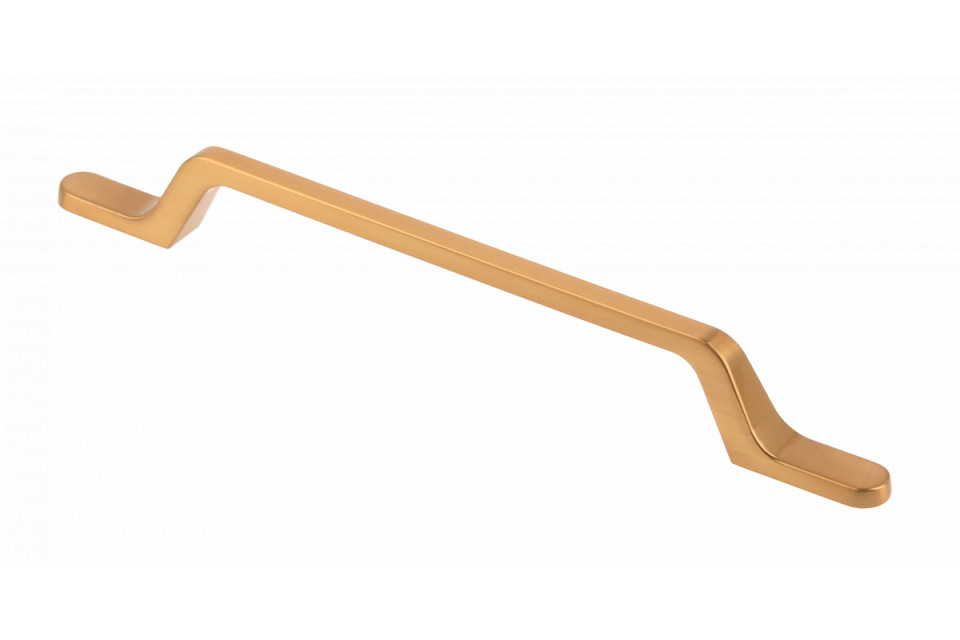 Maner metalic - FLAVIO - 160mm - auriu slefuit