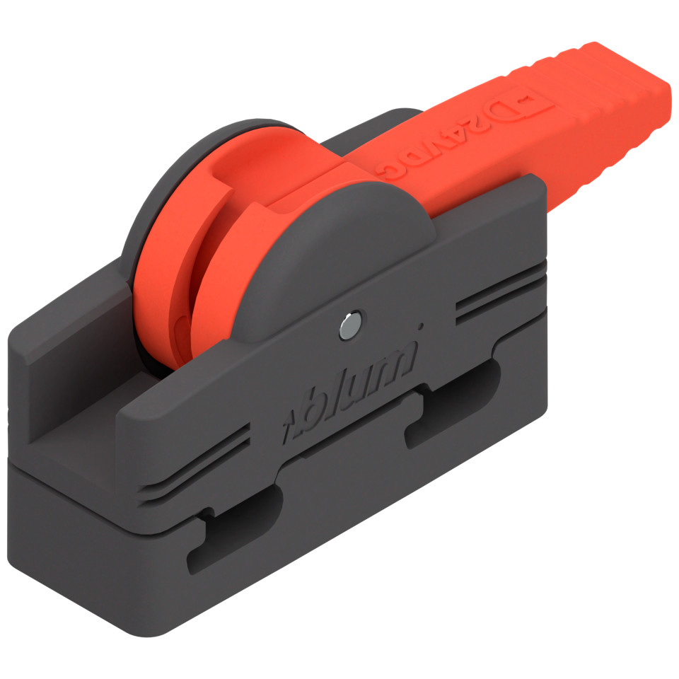 Nod SERVO-DRIVE, negru, dimens: 40x15x14.81mm, conectare liniara, fara posibilitate fixare