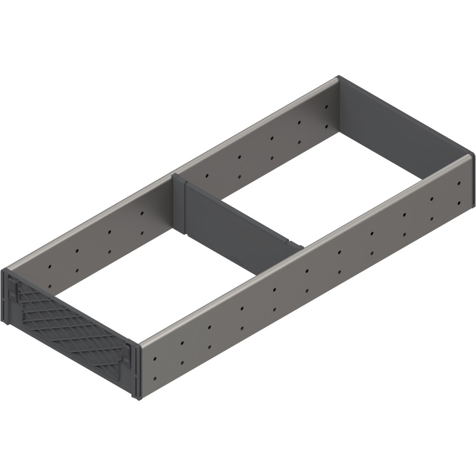 ORGA-LINE pt tandembox 500mm, latime 194mm, inox-periat/gri inchis ZSI.500FI2NORGA-FE V1