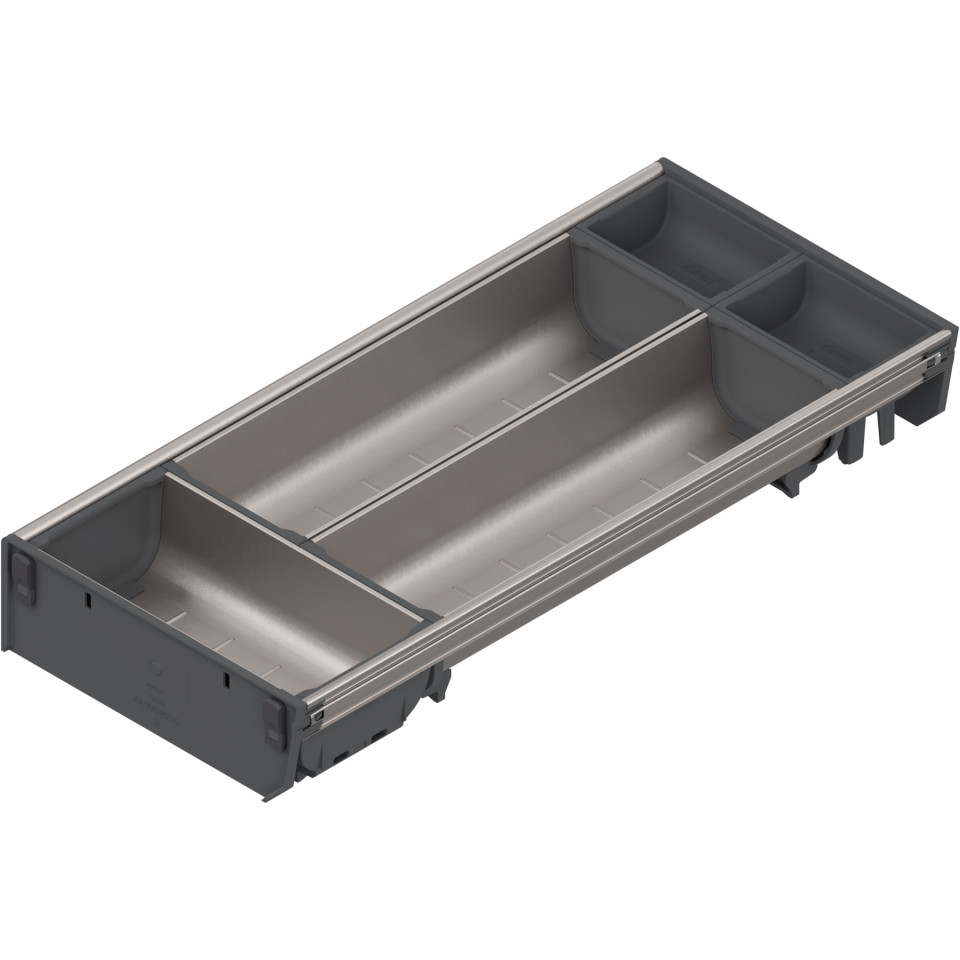 ORGA-LINE, Set casete TANDEMBOX, NL=450mm, latime=192mm inox-periat ZSI.450BI2NORGA-BE V1IG/G