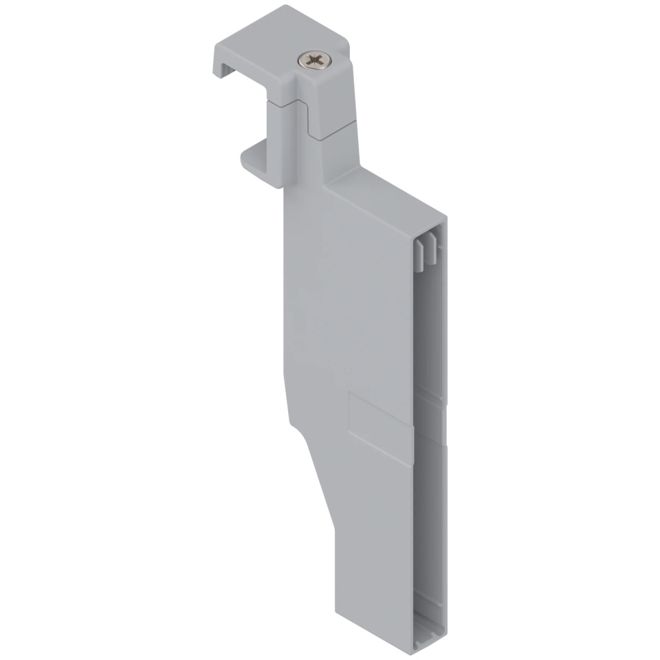Piesa prindere pt separator transversal pt TANDEMBOX antaro, extragere cu front inalt, Inaltime C, culoare gri-aluminiu ORGA-LINE Z40C0002Z QU-AUF