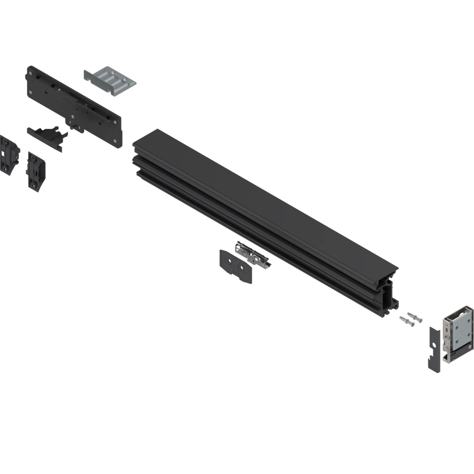 REVEGO duo - Set de montare, pentru o usa individuala si usi duble combinate, pentru latime interioara de corp in aplicatie Usa individuala: 700 mm,