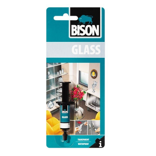 Adeziv pentru sticla BISON Glass 2ml Bison