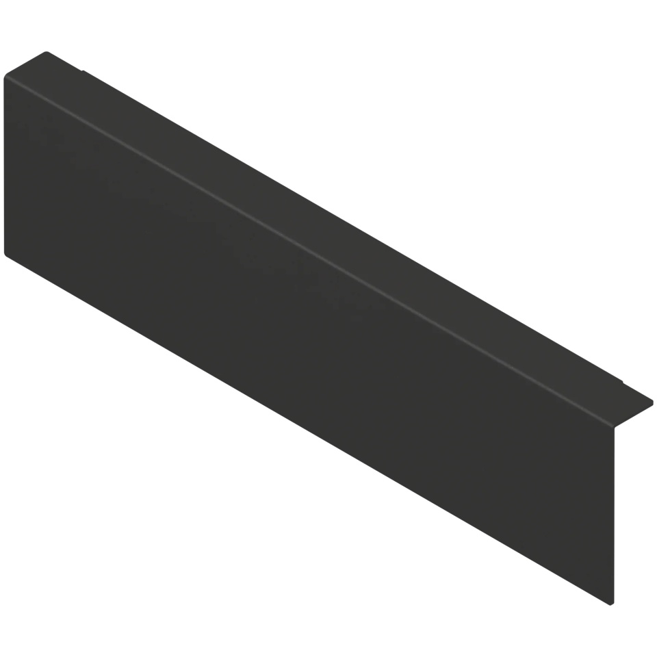 AMBIA-LINE Adaptor perete posterior din lemn, LEGRABOX/MERIVOBOX Sertar inaltime M, Otel, negru-carbon mat