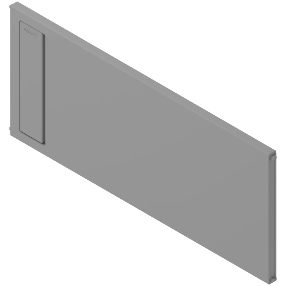 AMBIA-LINE Separator transversal pt MERIVOBOX Extragere cu front inalt (ZC7F300RSU), Plastic, gri indiu mat