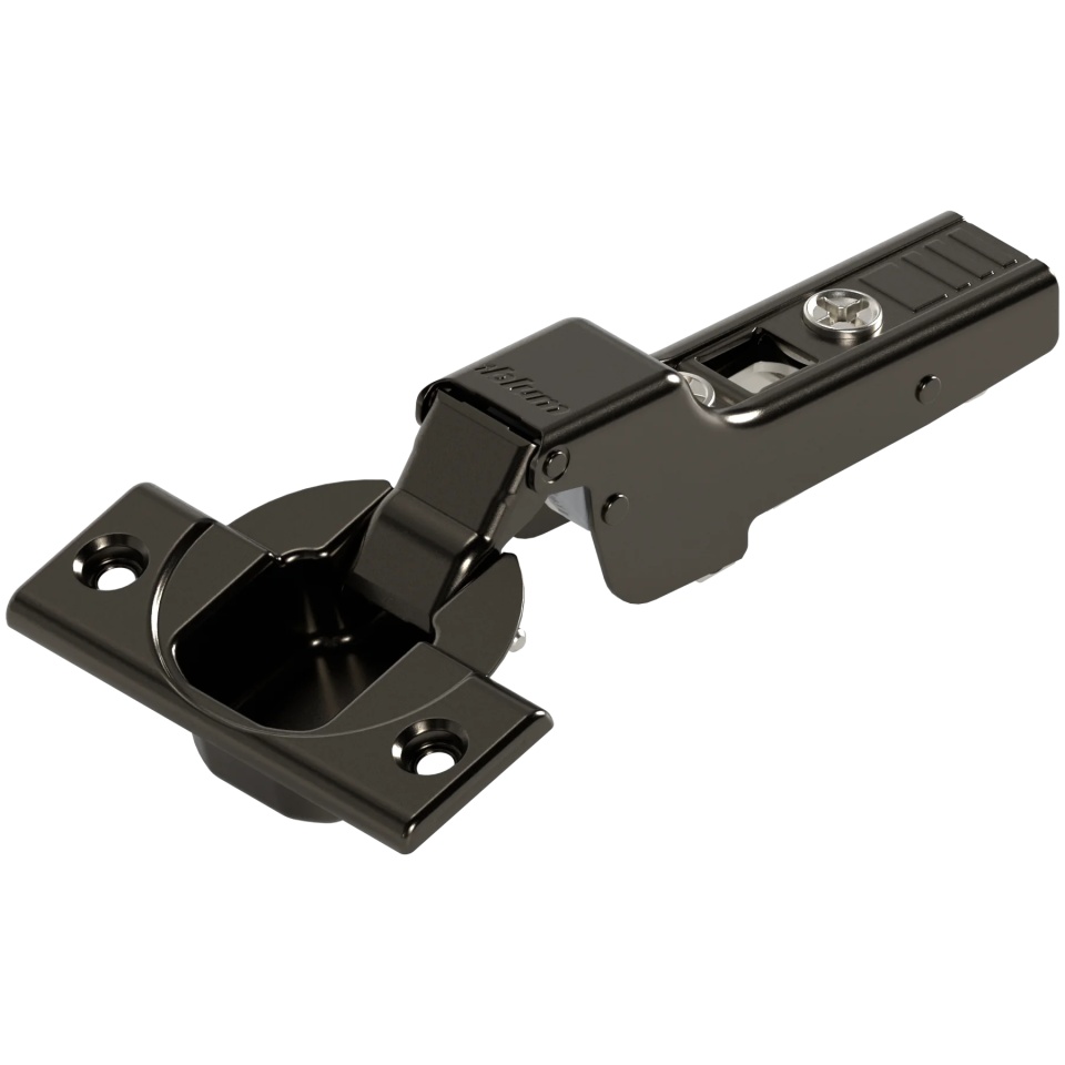 Balama CLIP-top 110°, usa semiaplicata, fara arc, oala suruburi, negru onix 70T3650.TLMB
