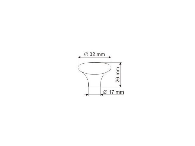 Poze Buton portelan - GP20 - MLK - crapat
