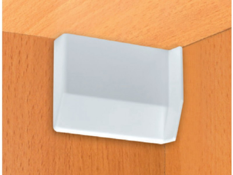 Capac element suspendare 801, stanga, alb