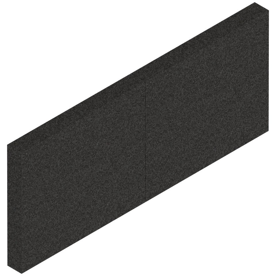 Element amortizare LEGRABOX, inaltime K, culoare negru