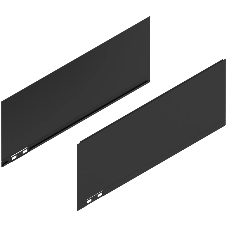 Element decorativ dr+stg LEGRABOX C (177 mm) L=450mm negru-carbon mat