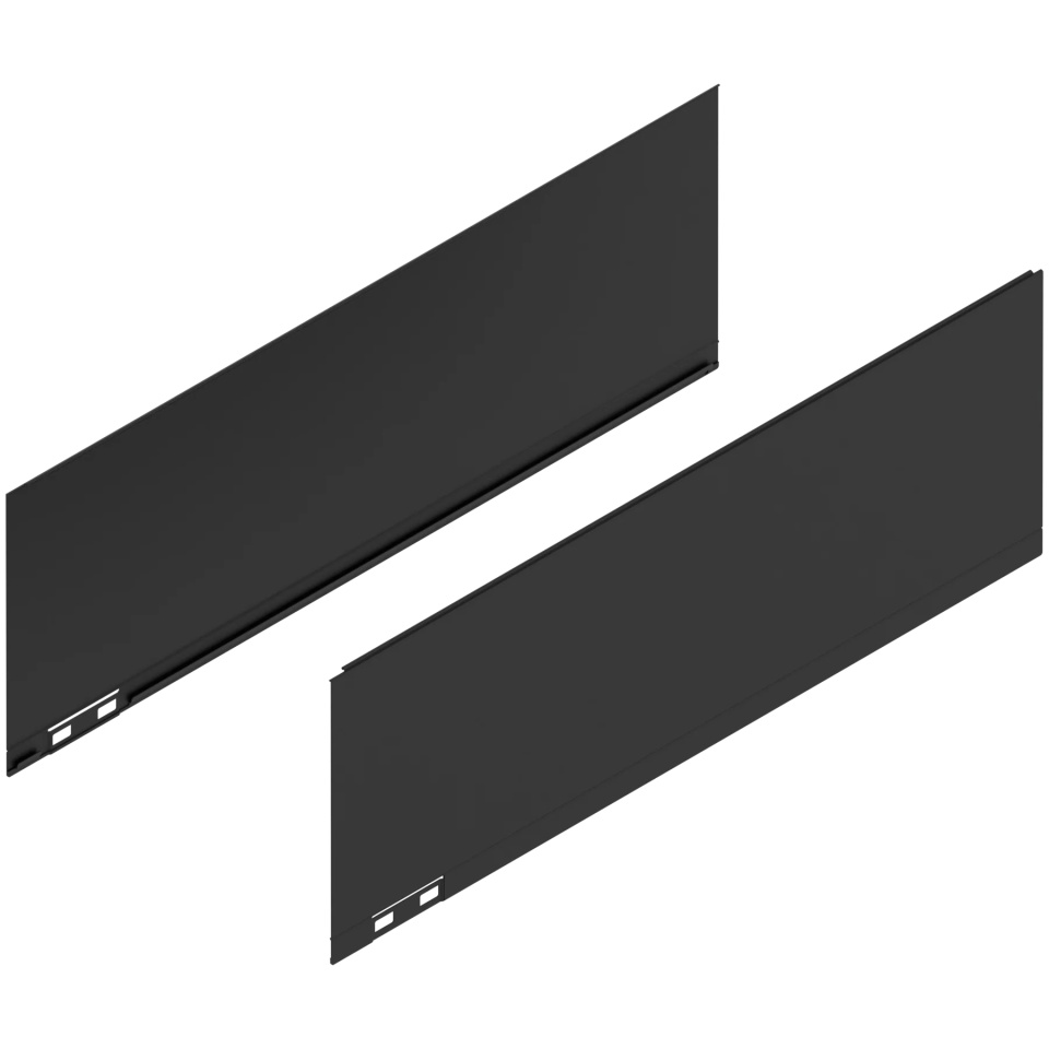 Element decorativ dr+stg LEGRABOX C (177 mm) L=500mm negru-carbon mat