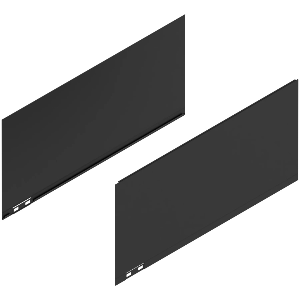 Element decorativ dr+stg LEGRABOX F (241 mm) L=500mm negru-carbon mat