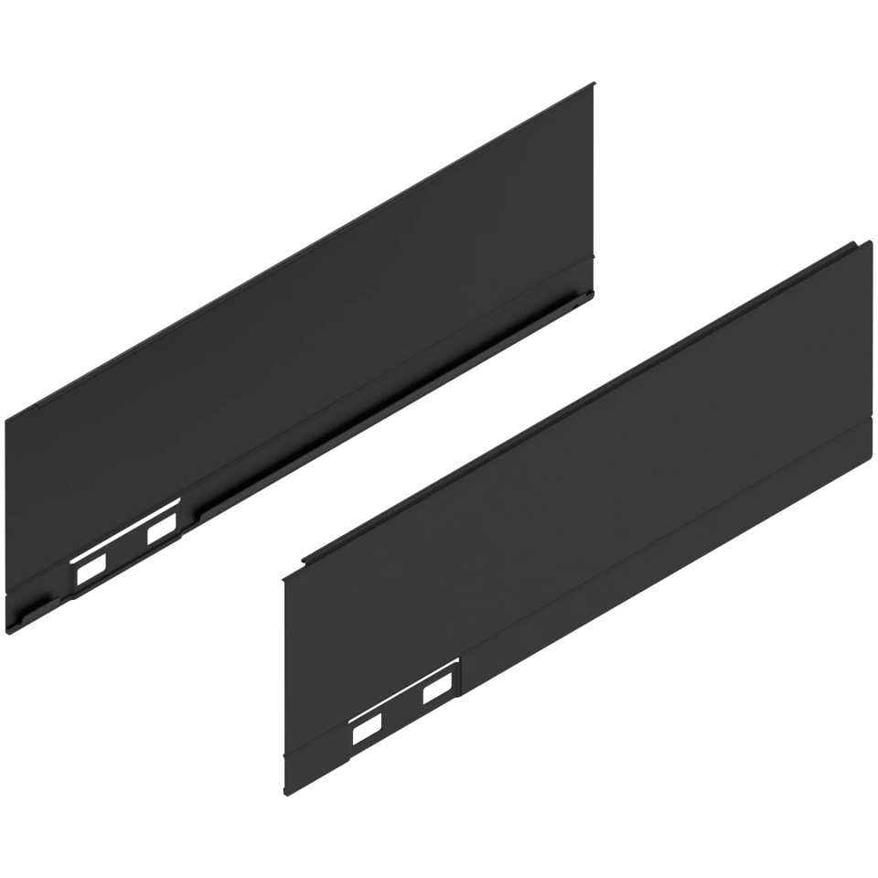 Element decorativ dr+stg LEGRABOX M (90.5 mm) L=270mm negru-carbon mat