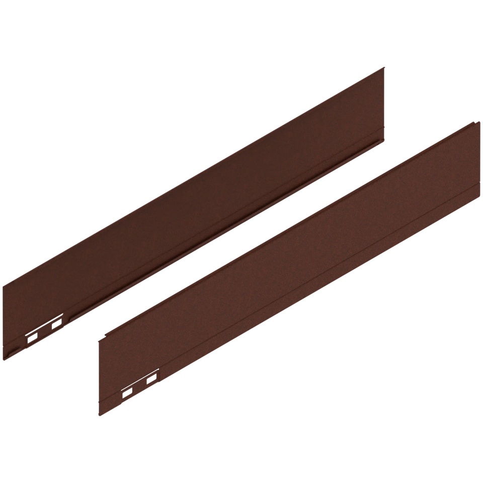 Element decorativ dr+stg LEGRABOX M (90.5 mm) L=500mm noble rust
