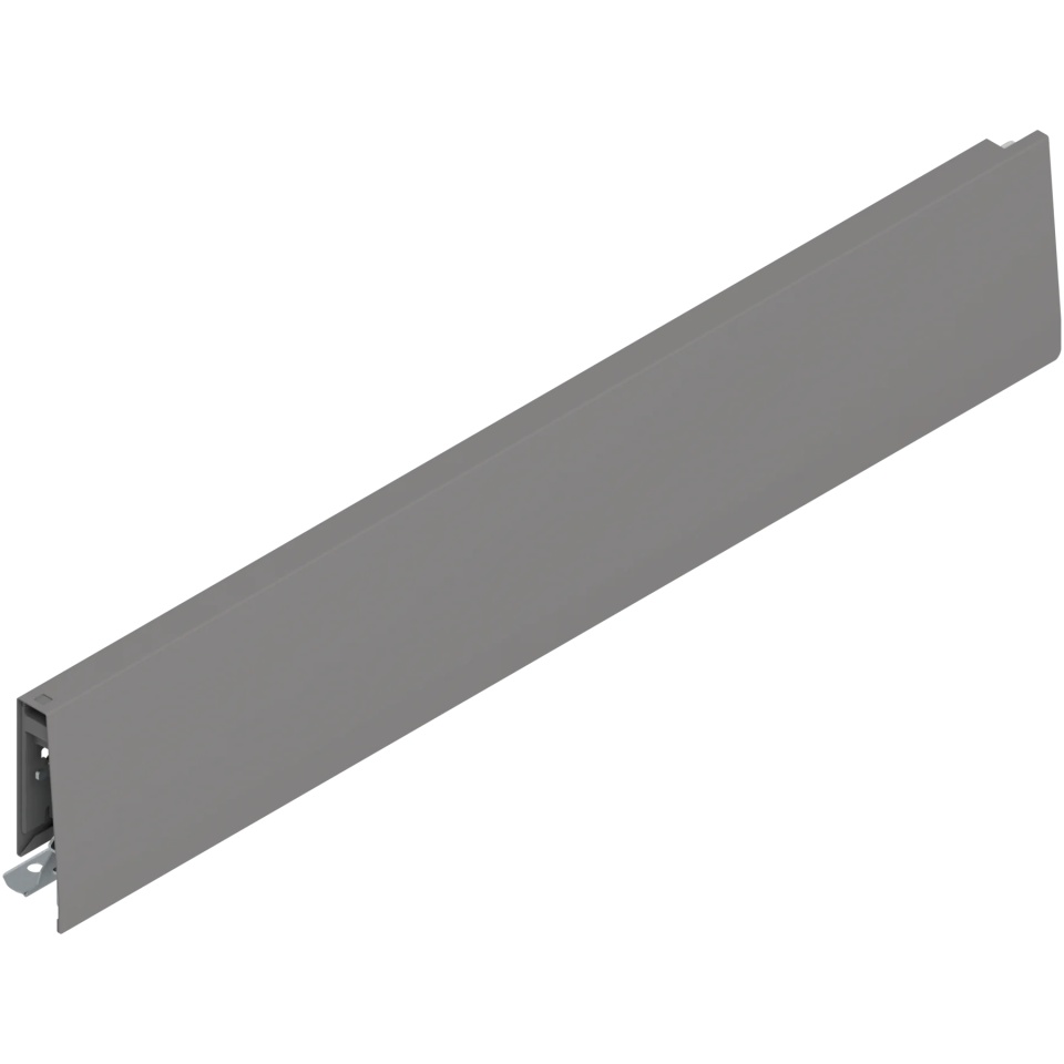 Laterala sertar MERIVOBOX M 500mm, dreapta gri indiu mat, (91mm)