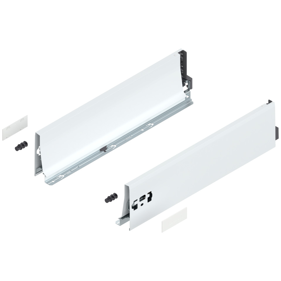 Laterala sertar TANDEMBOX K 450 mm, dr+stg, Alb sidefat, Intivo/Antaro 378K4502SA R+L SEIW