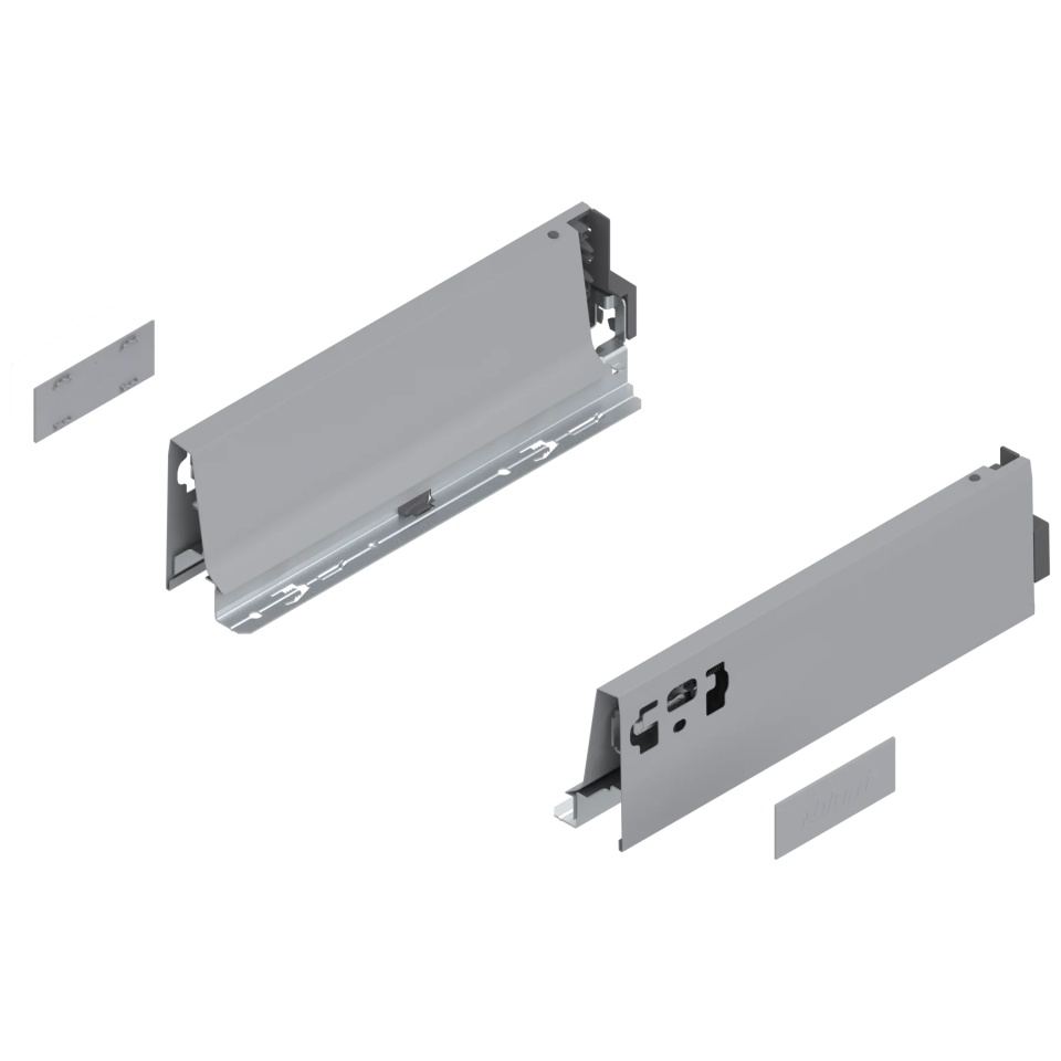 Laterala sertar TANDEMBOX M 270 mm, dr/stanga, gri aluminiu Intivo/Antaro 378M2702SA Z R+L new