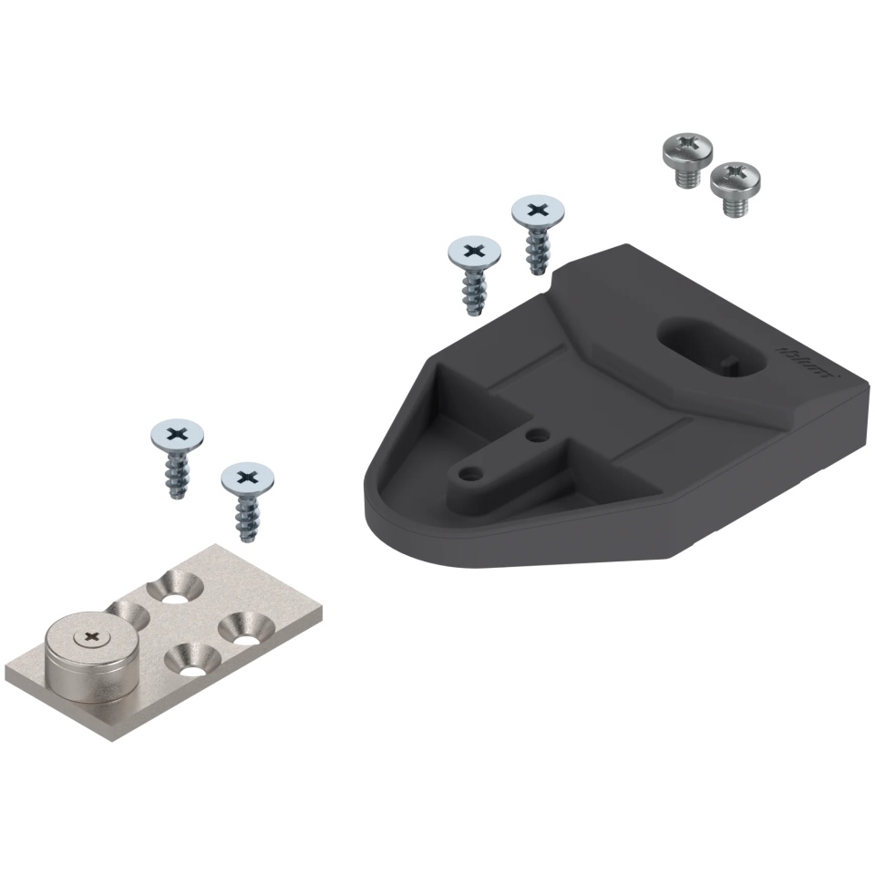 REVEGO uno - Set adaptor pentru decuplare aparate electrice, gri inchis