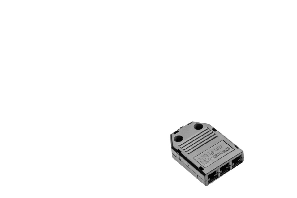 Splitter 3 x MiniAmp, 12-24 V, cablu 2m
