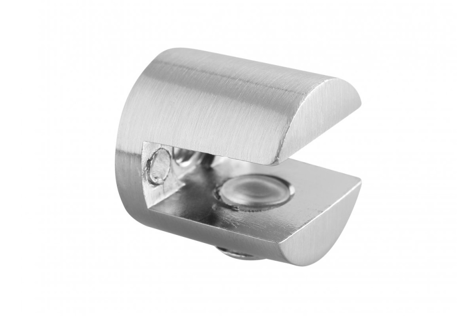Suport polita sticla, 4-8mm, cu surub, cromat