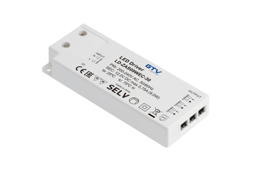 Transformator led Easy Click 12V, 3 iesiri, 9W
