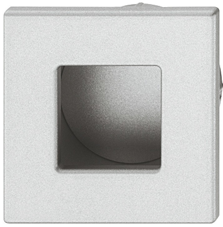 Buton ingropat 45×45/D35mm, plastic – Crom mat 111.20.900 111.20.900