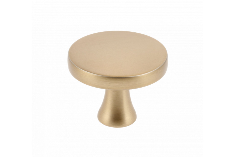Buton metalic DUNE auriu patinat