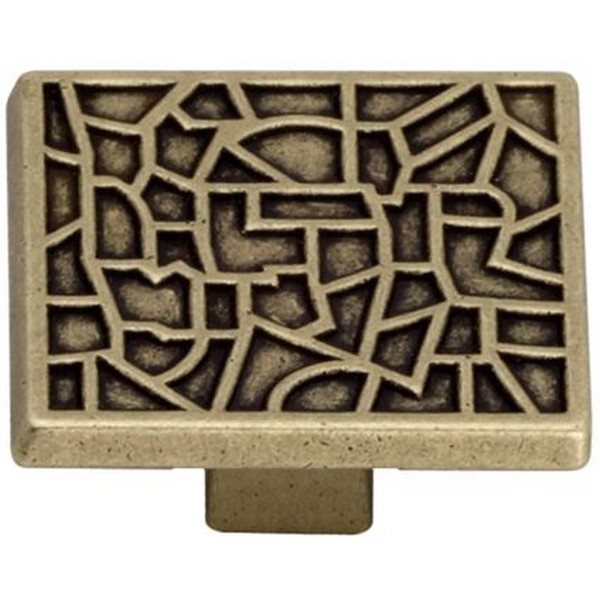 Buton metalic – GR02 – patrat – antichizat antichizat imagine noua