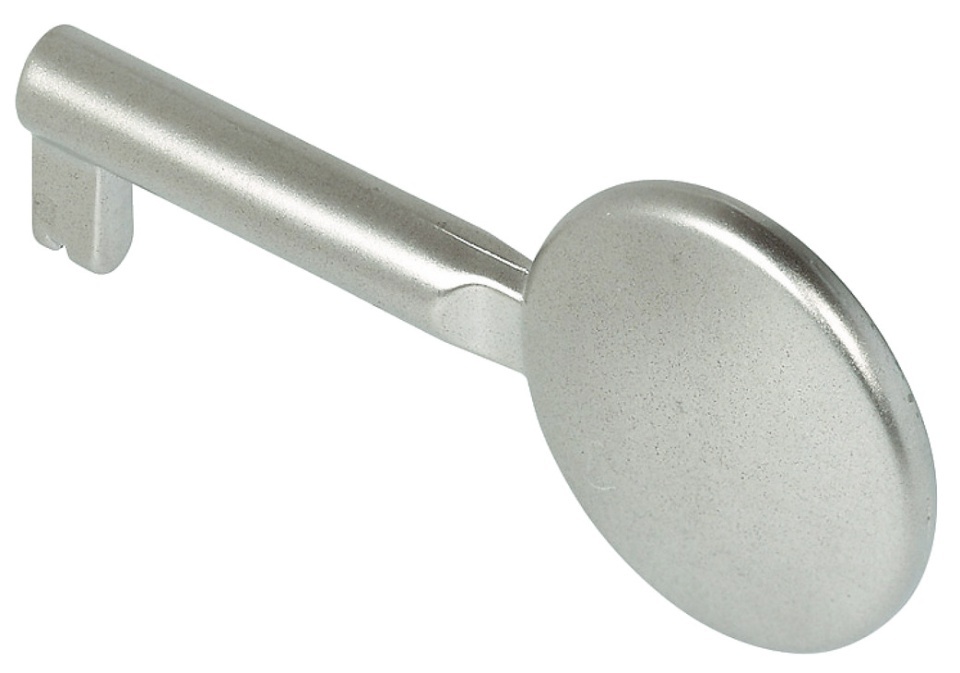 Cheie mobilier tija 40mm, Nichel mat