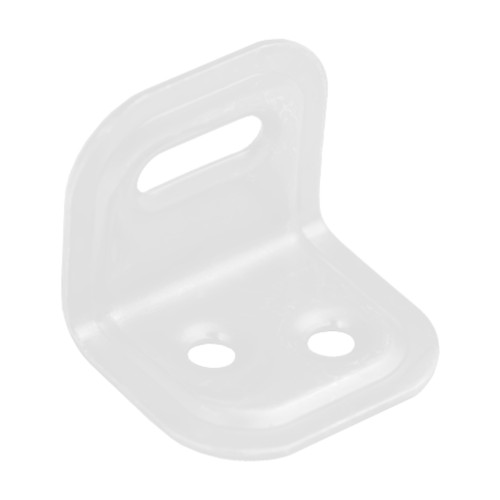 Coltar metalic 25x25x29mm - alb