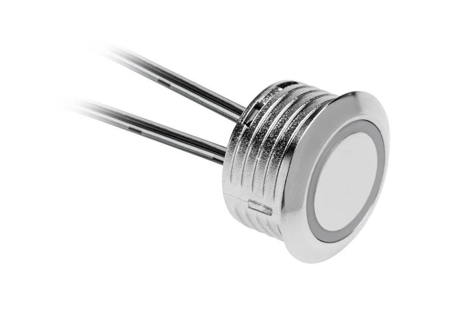 Comutator atingere dimmabil 12V DC, max 20W, cablul 1.5m, cromat