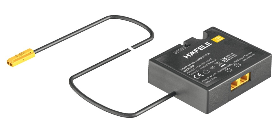 Distribuitor LOOX5 cu 2 iesiri si intrerupator optional, 12V, 5A, lungime cablu 20cm