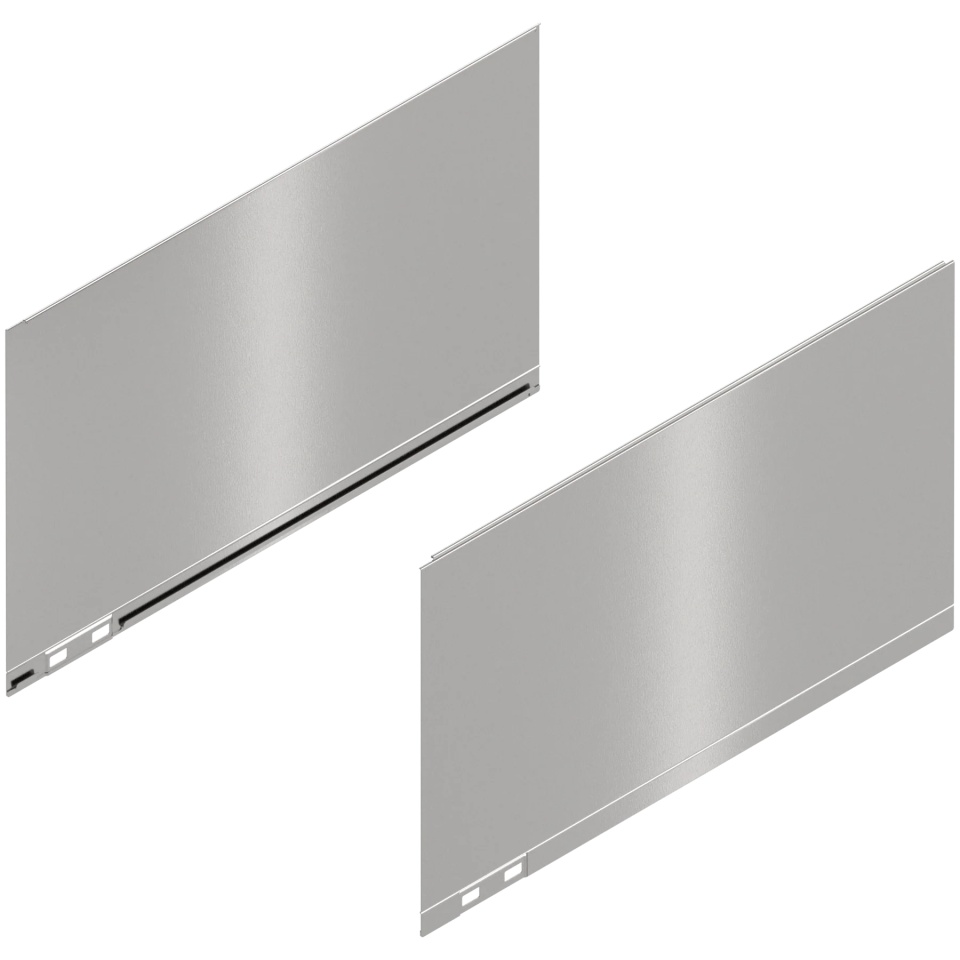 Element decorativ dr+stg LEGRABOX F (241 mm) L=400mm inox periat-lacuit