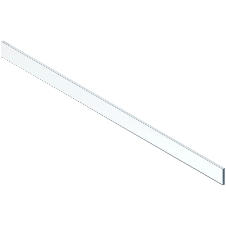 Element insertie fata LEGRABOX pure/free, inaltime 70mm, KB 1200mm, pentru sticla, culoare clar