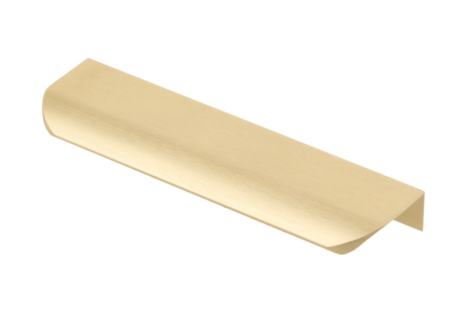 Maner metalic HEXA 64mm auriu periat