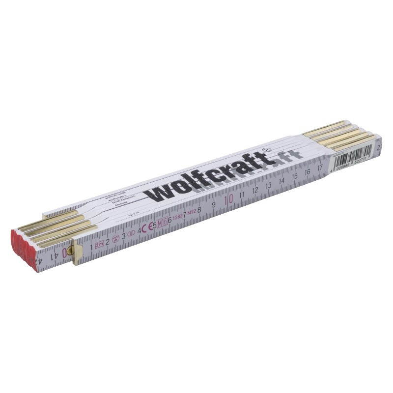 Metru tamplarie pliabil 2ml – WOLFCRAFT 2ml