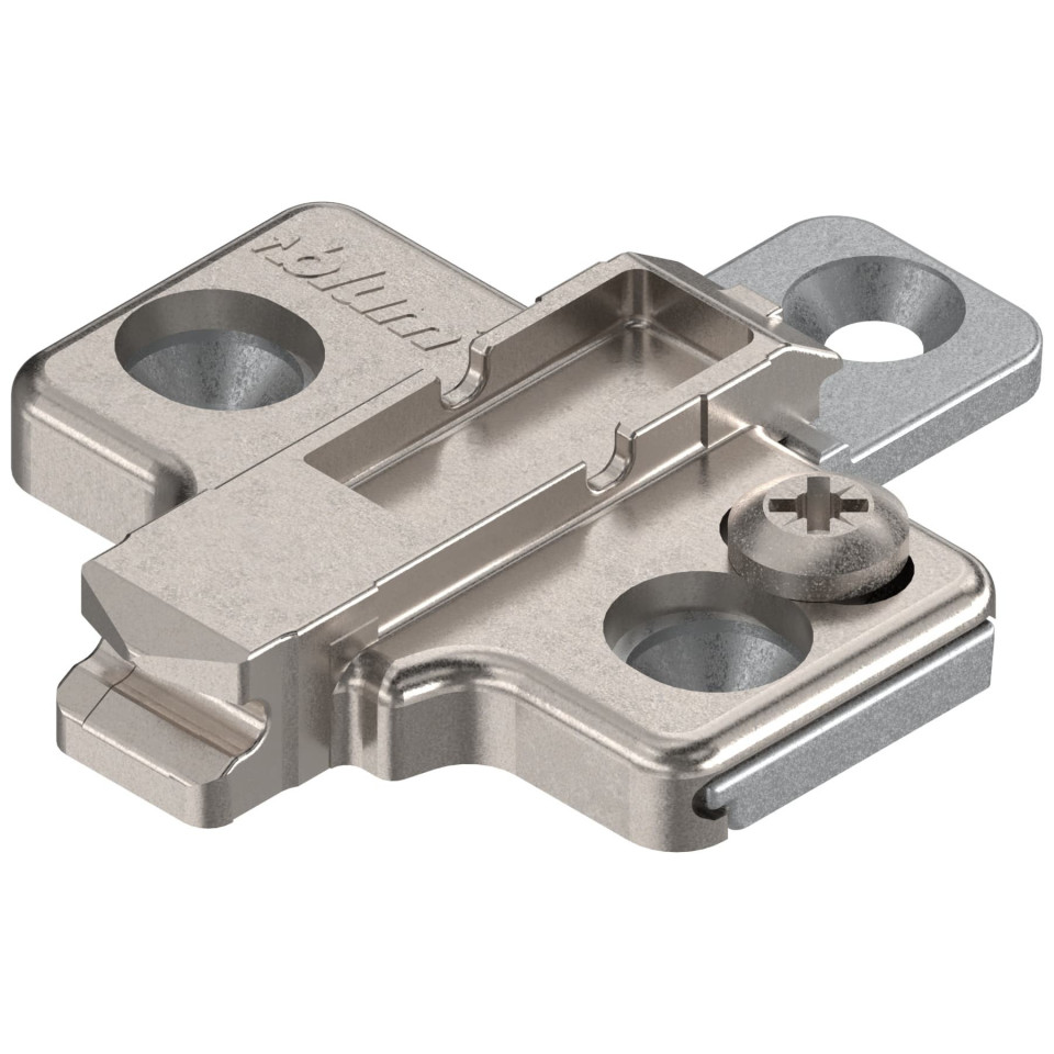 Placuta balama CLIP, in cruce, inaltare 0mm, zinc 175H7100