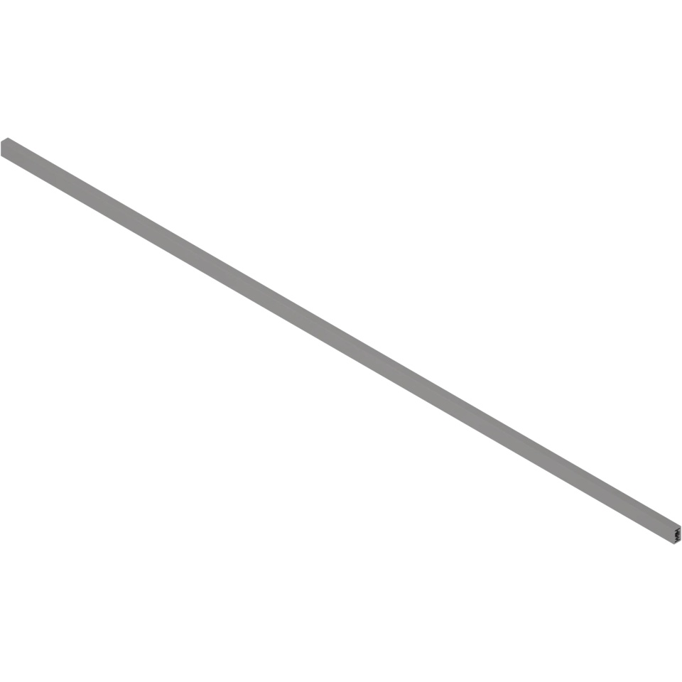 Traversa sertar interior MERIVOBOX KB=1200, gri indiu mat, lungime 1059 mm