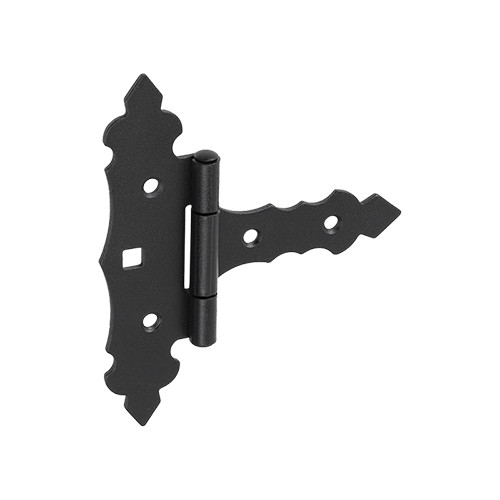 Balama poarta tip T 130x75x30x2,0mm Neagra