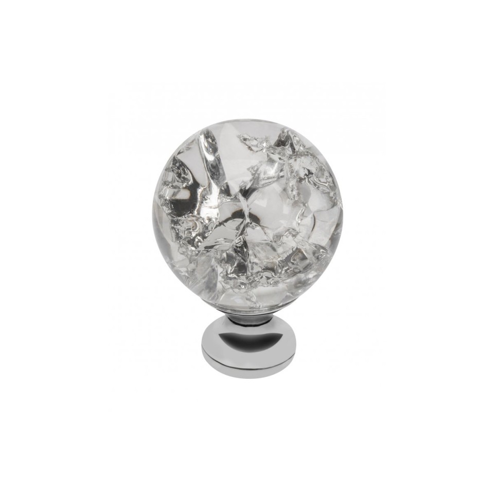 Buton mobilier Crystal Palace C 30mm cromat