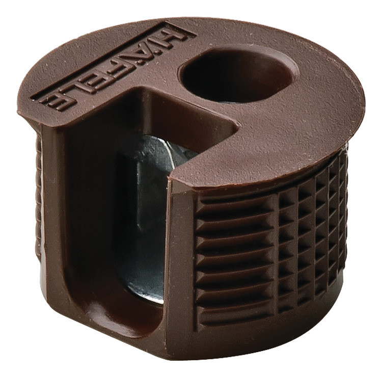 Demontabil pal 16mm, maro (carcasa) incastrata Rafix20