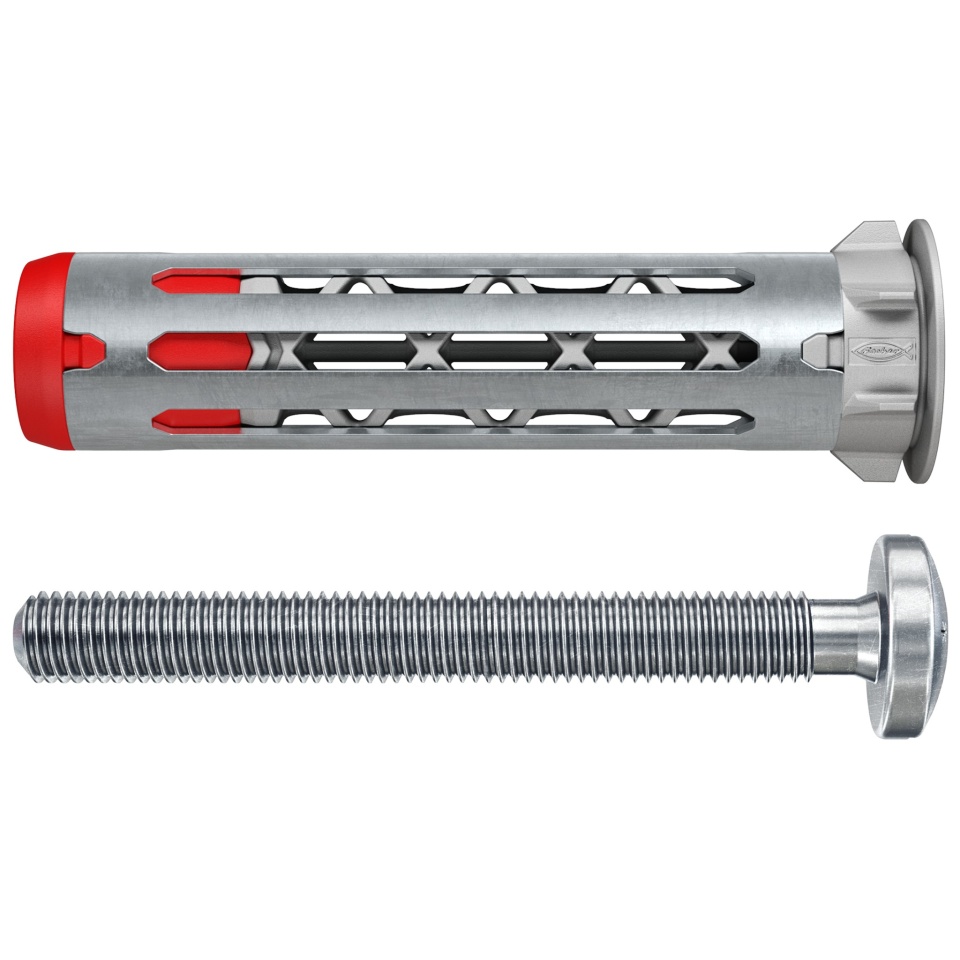 Diblu din metal cu surub, Fischer HM,12 x 55 mm, 6 x 55 mm, set 4 buc