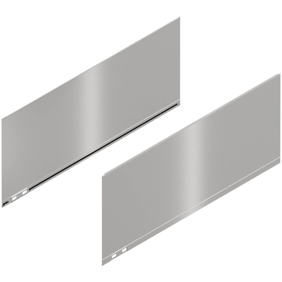 Element decorativ dr+stg LEGRABOX F (241 mm) L=550mm inox periat-lacuit