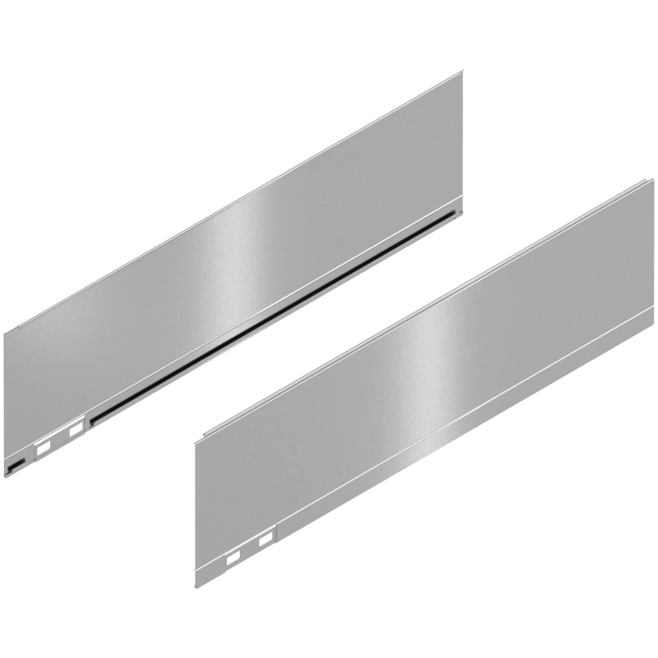 Element decorativ dr+stg LEGRABOX K (128.5 mm) L=450mm inox periat-lacuit