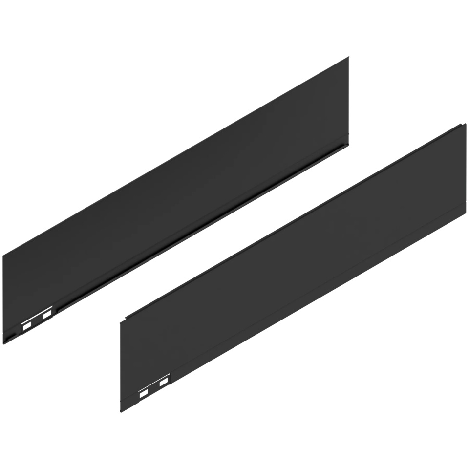 Element decorativ dr+stg LEGRABOX K (128.5 mm) L=550mm negru-carbon mat