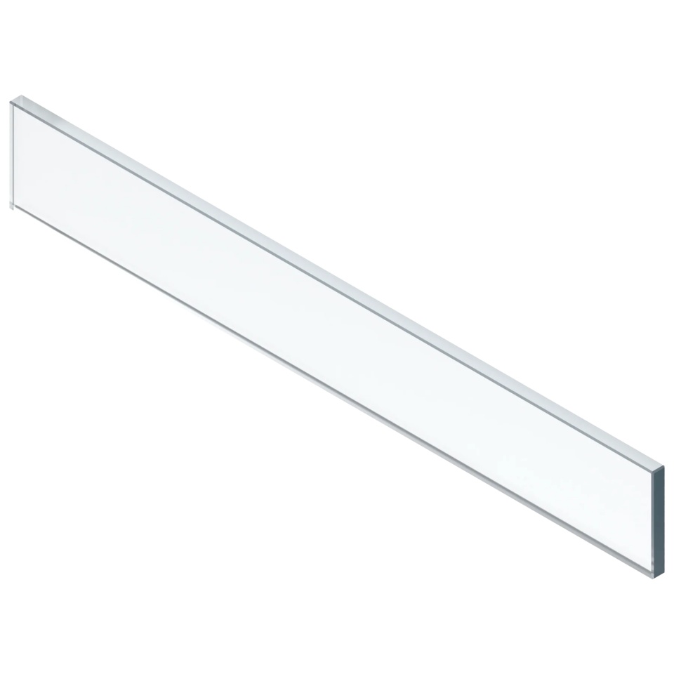 Element insertie fata LEGRABOX pure/free, inaltime 70mm, KB=600mm, pentru sticla, clar