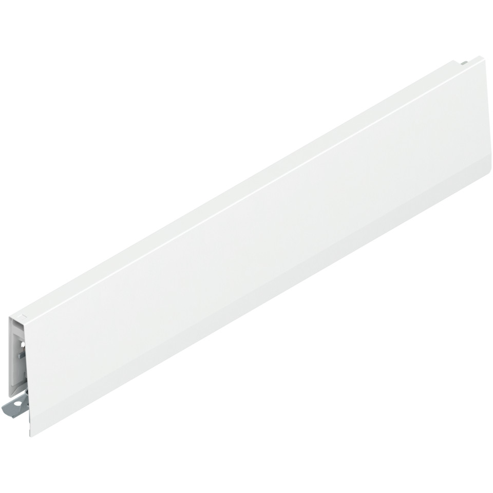 Laterala sertar MERIVOBOX M 450mm, dreapta, alb-matase, (91mm)