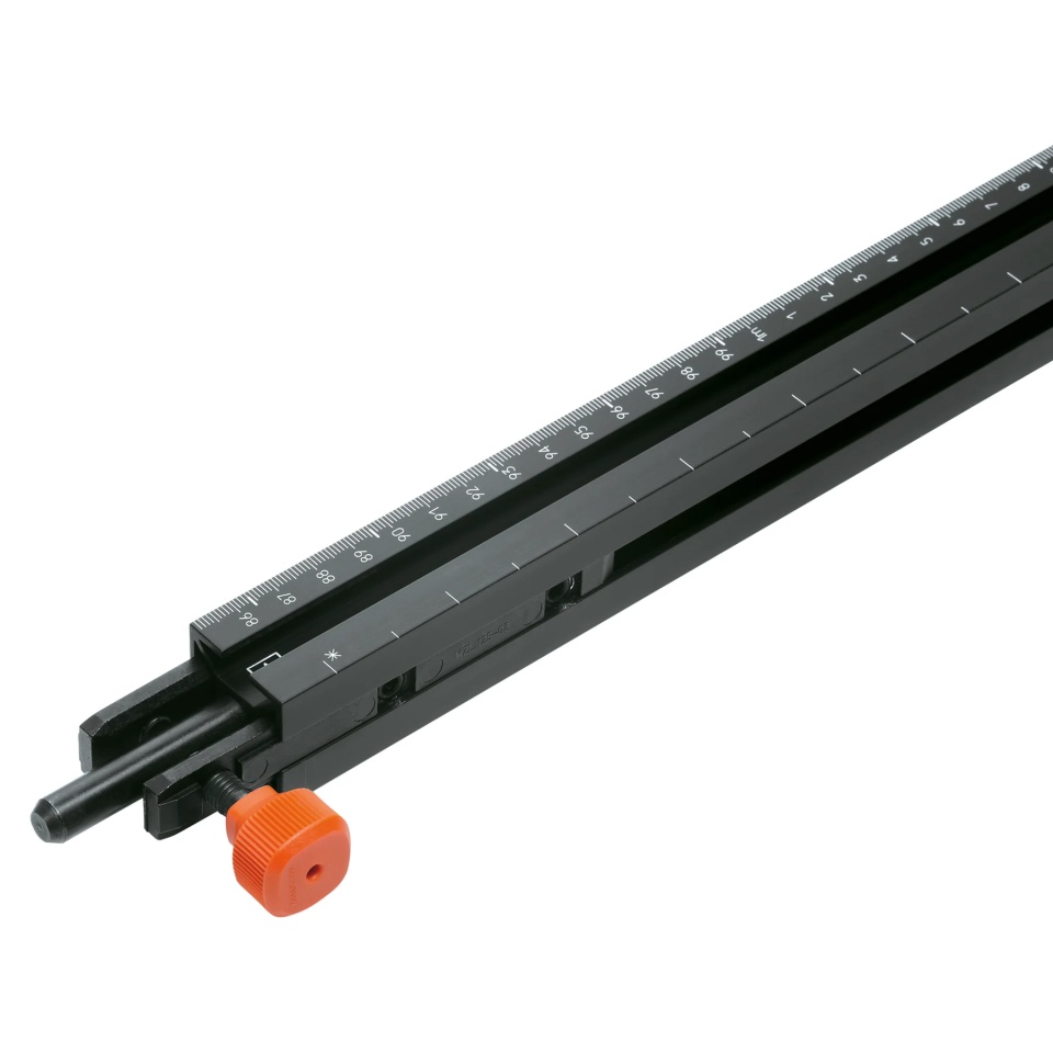 Rigla prelungitoare stanga pt MINIPRESS PRO, gradatie 850-2550 mm, culoare negru E6/C35