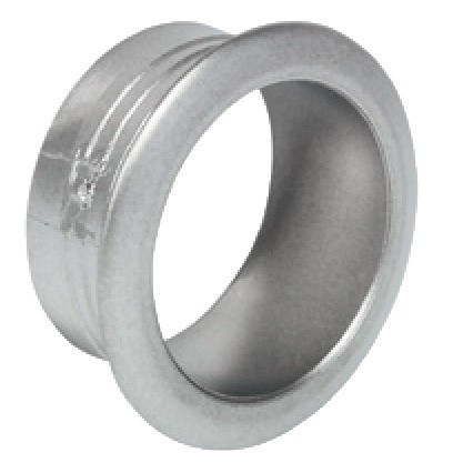 Rozeta plastic incuietoare Push-lock, pt grosime 19mm, nichel mat