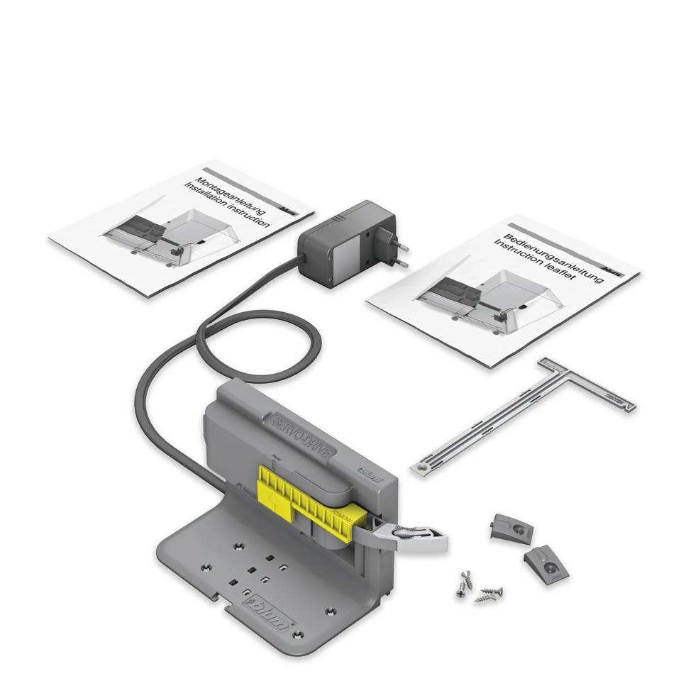 SERVO-DRIVE uno pentru solutii pentru gunoi cu galeti asezate, Stecher E, gri-inchis